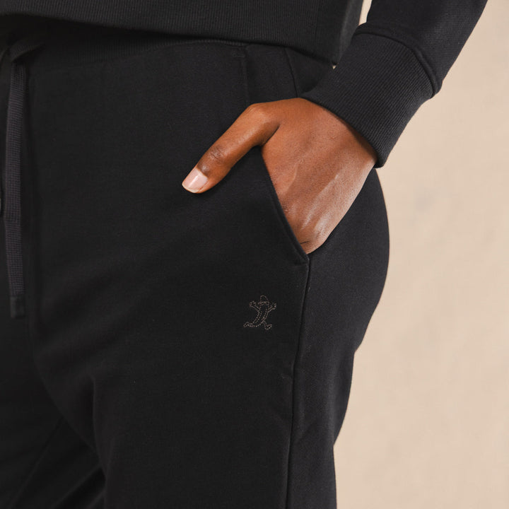 The Threat Level Midnight | Black Sexy Terry™ Women’s Lounge Joggers