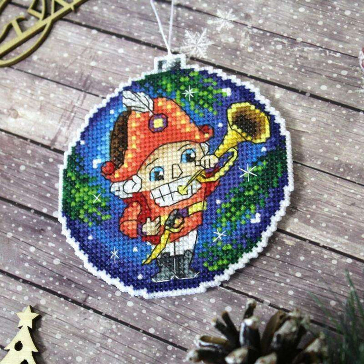 Time to Celebrate P-494 / SR-494 Plastic Canvas Counted Cross Stitch Kit