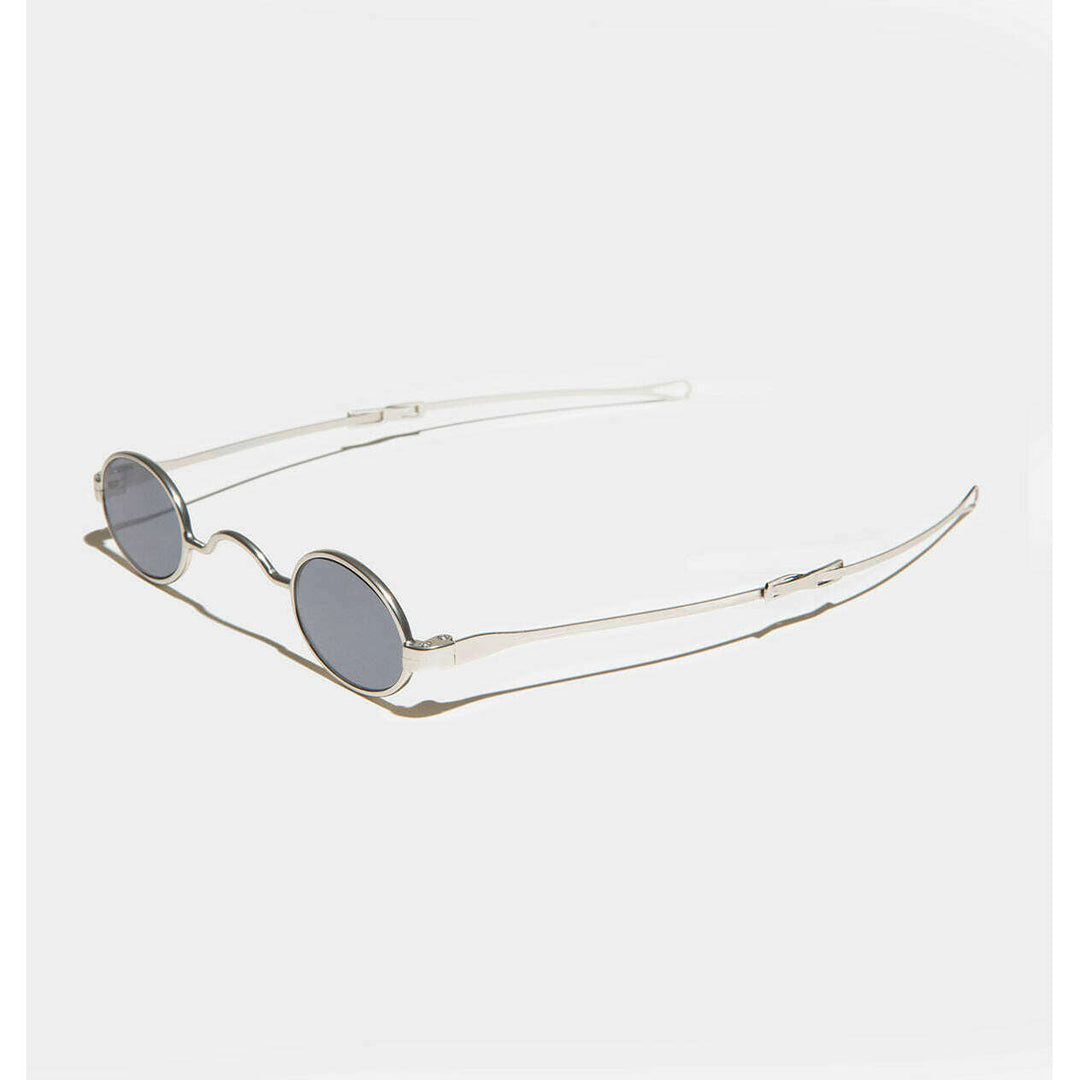 Tiny Oval Spectacle Sunglass with Sliding Temples - Eli