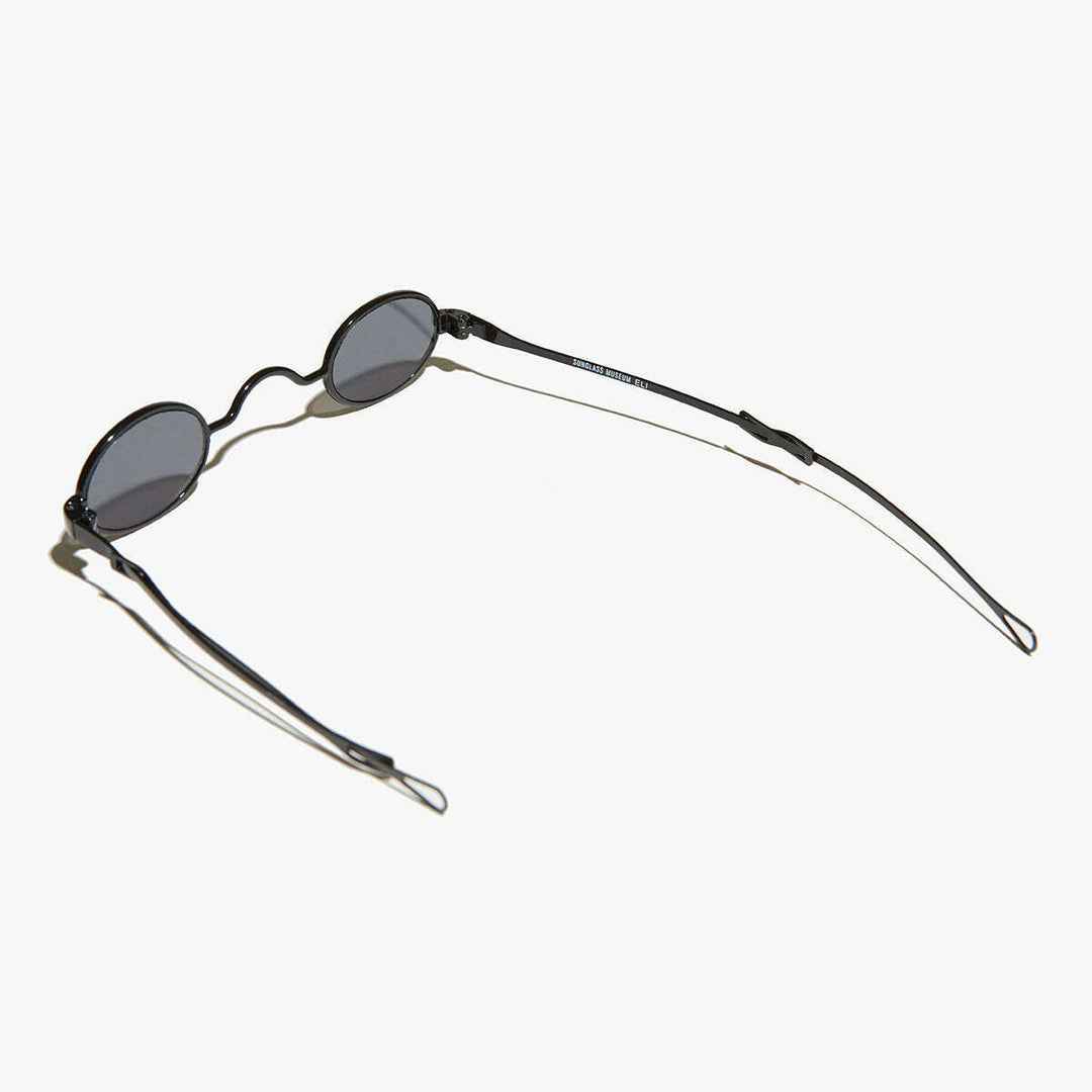 Tiny Oval Spectacle Sunglass with Sliding Temples - Eli