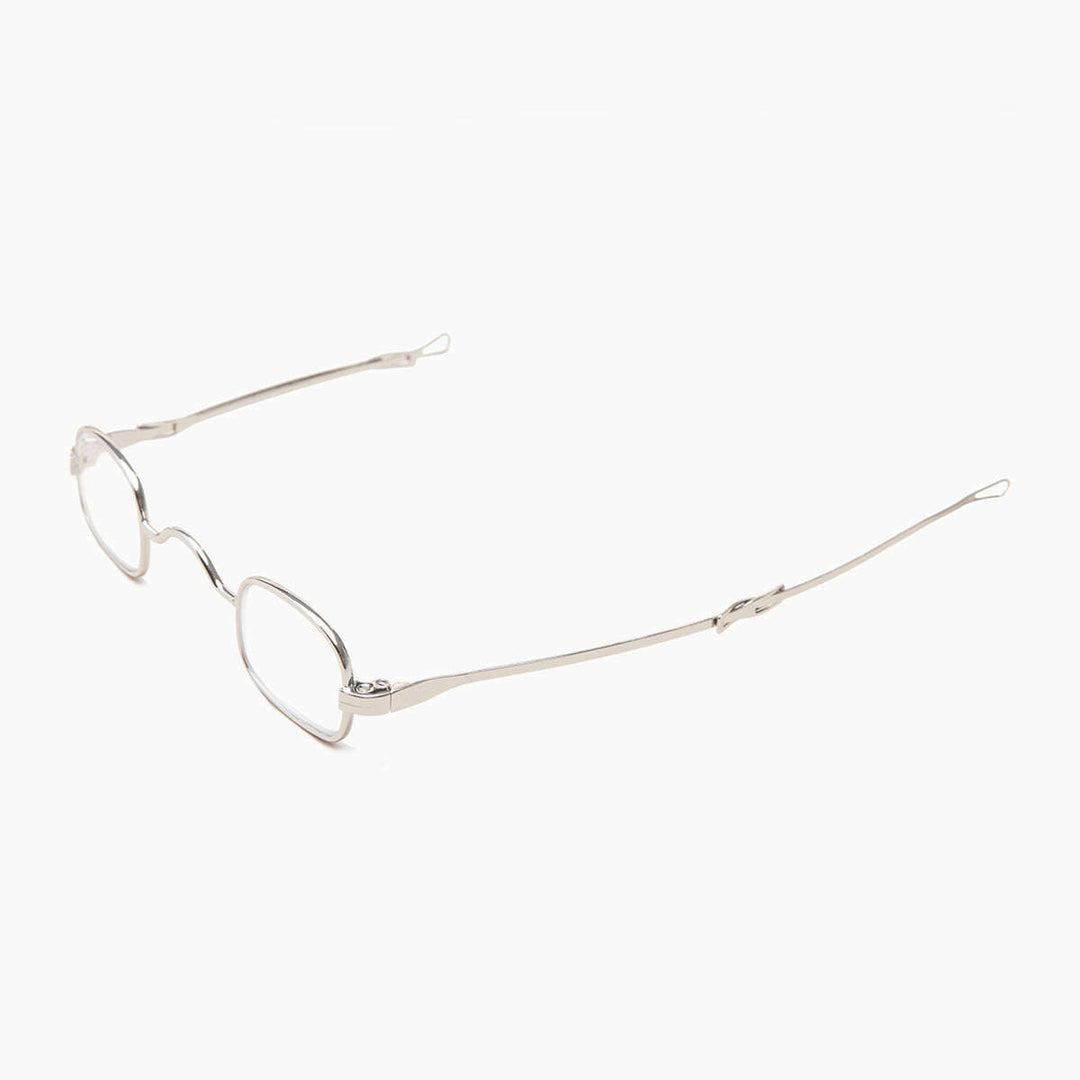 Tiny Spectacle Reading Glasses with Sliding Temples - Kane
