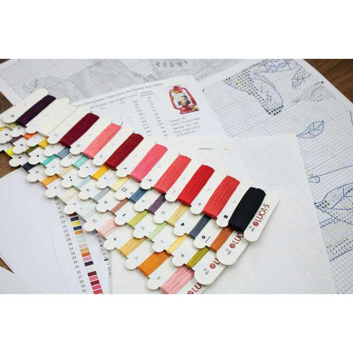 Together is Warmer CD002L Counted Cross-Stitch Kit