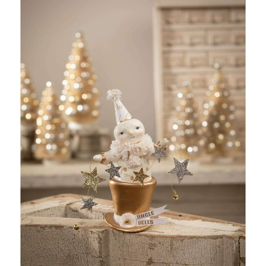 Top Hat Star Snowman by Bethany Lowe Designs, christmas decor