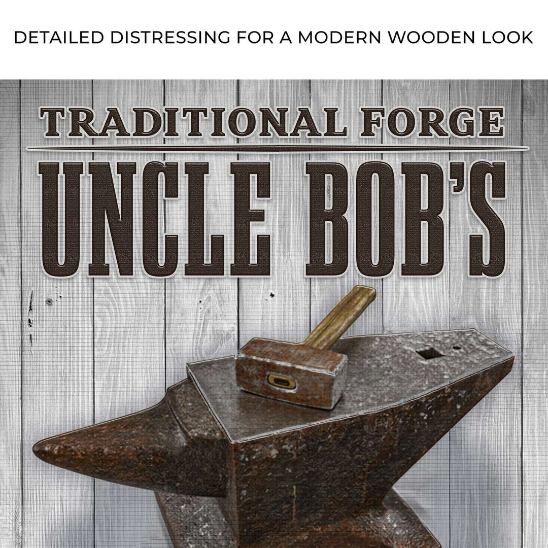 Traditional Forger Blacksmith Sign
