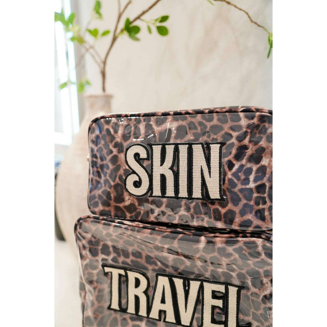 Travel - Leopard Clear Coat XL Bag