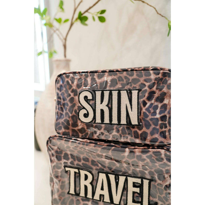 Travel - Leopard Clear Coat XL Bag
