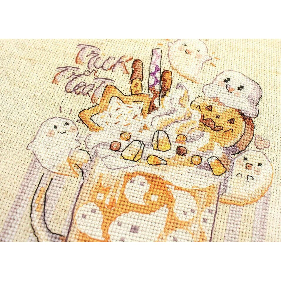 Trick or Treat L8810 Counted Cross Stitch Kit