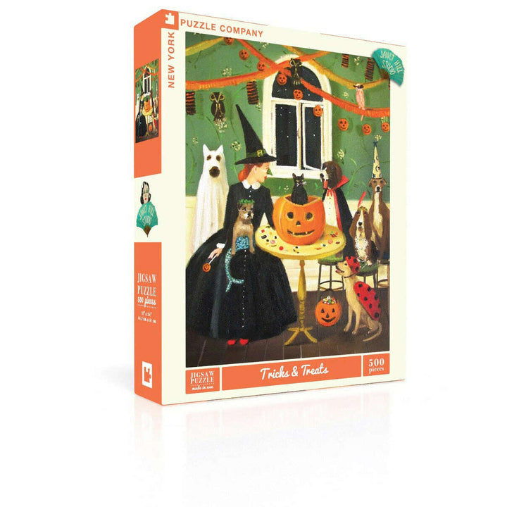 Tricks & Treats Puzzle Featuring Artwork of Janet Hill