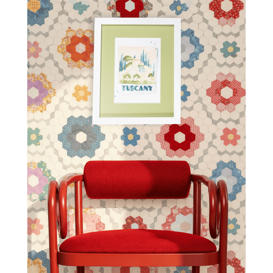 Tuscany Matchbook Art Print