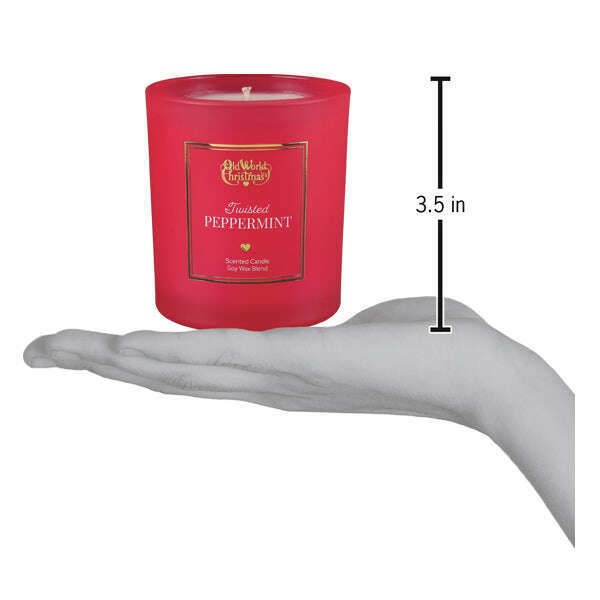 Twisted Peppermint Candle