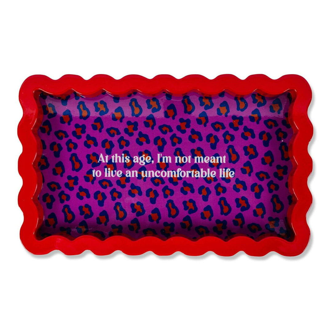 Uncomfortable Lacquer Tray