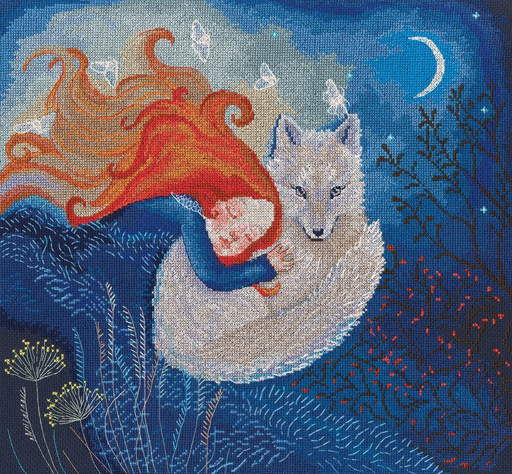 Under forest coverlet M790 Counted Cross Stitch Kit