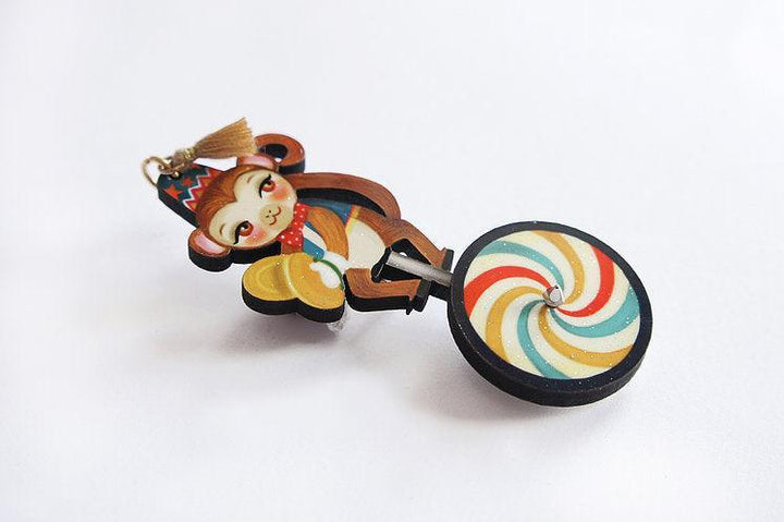 Uni-Cycle Halloween Brooch by Laliblue - Quirks!