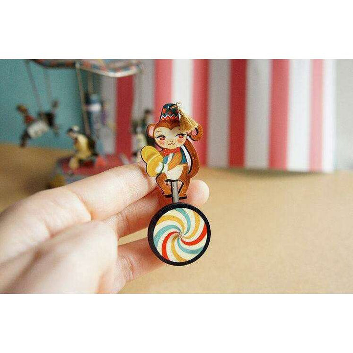 Uni-Cycle Halloween Brooch by Laliblue - Quirks!