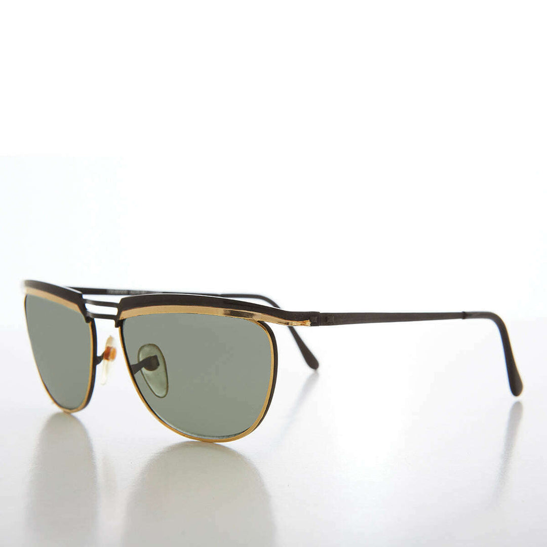 Unisex Gold Vintage 90s Sunglasses - Kilkea