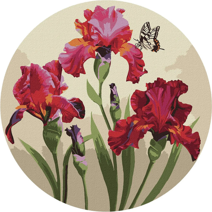 Painting by Numbers kit Exquisite irises KHO-R1032