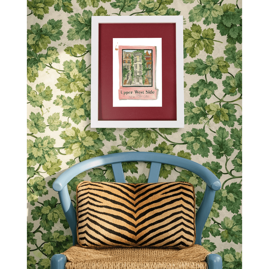 Upper West Side NYC Matchbook Art Print