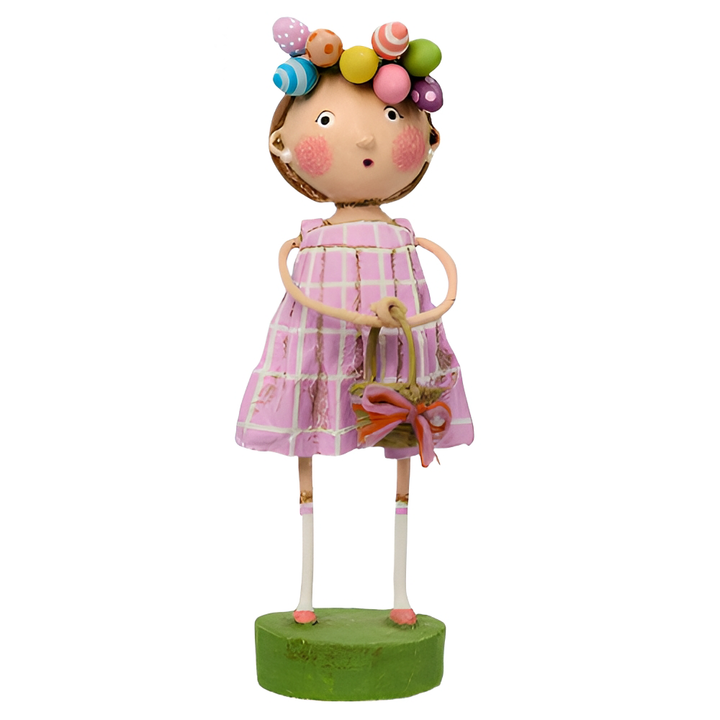 polly anna lori mitchell easter figurine