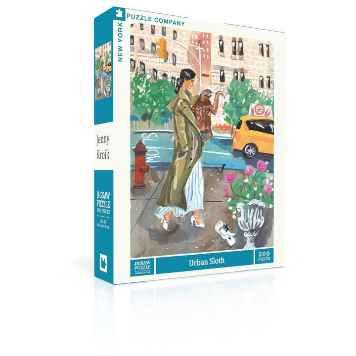 Urban Sloth Jigsaw Puzzle