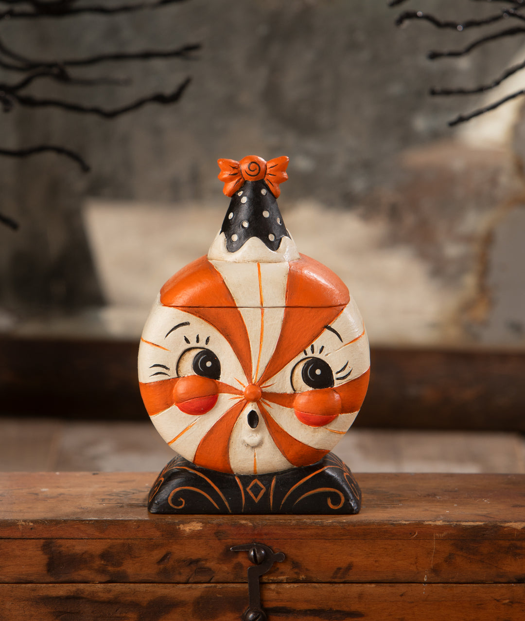 Spooky Surprise Treat Box by Bethany Lowe Designs, halloween decor