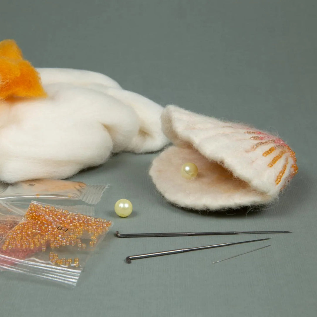 Felting kit V-59C ''Sea jewelry''