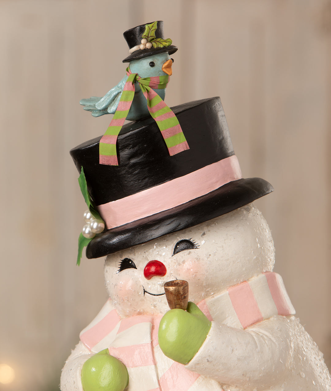 Pastel Happy Day Snowman by Bethany Lowe Designs, image 4