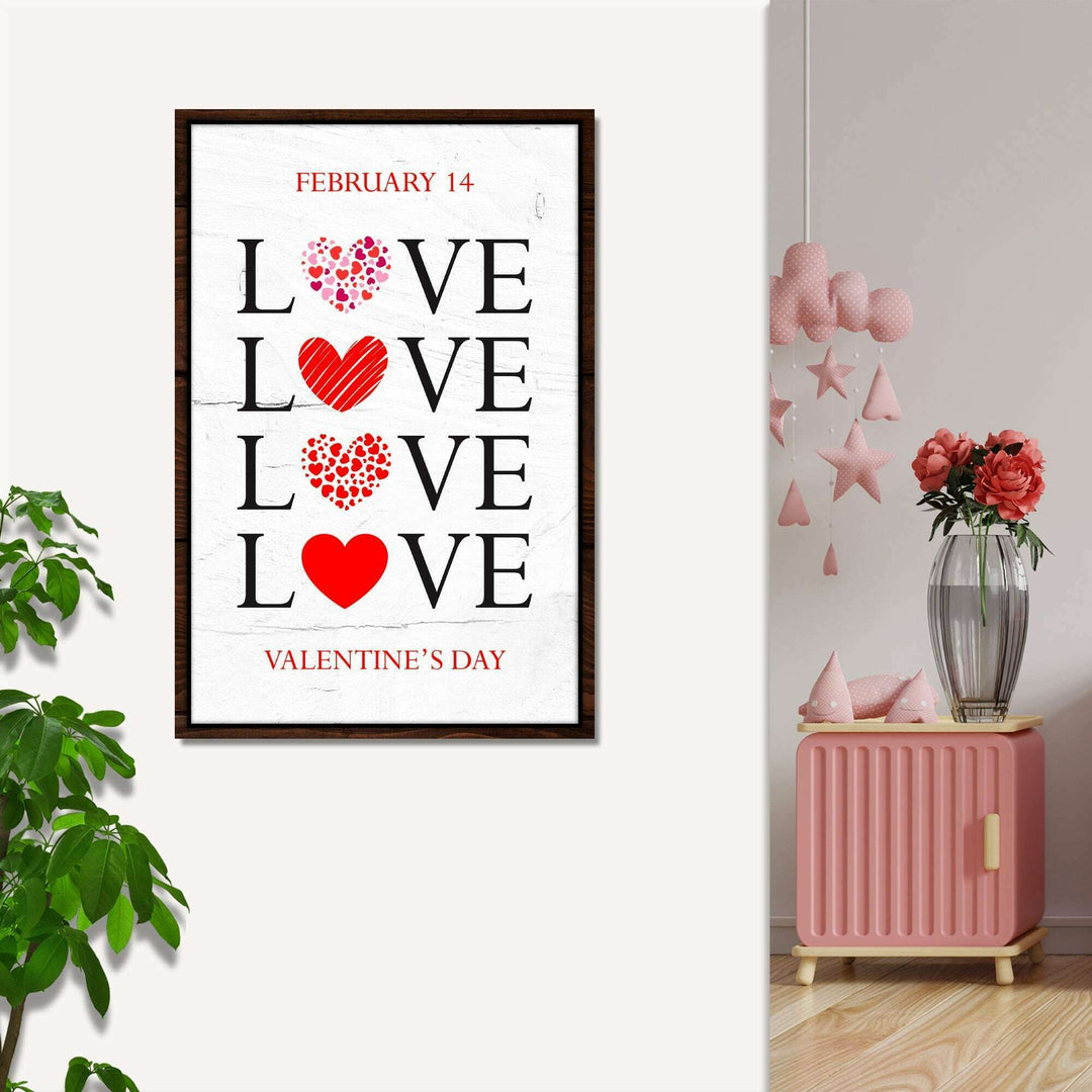 Valentine's Day Sign VIII