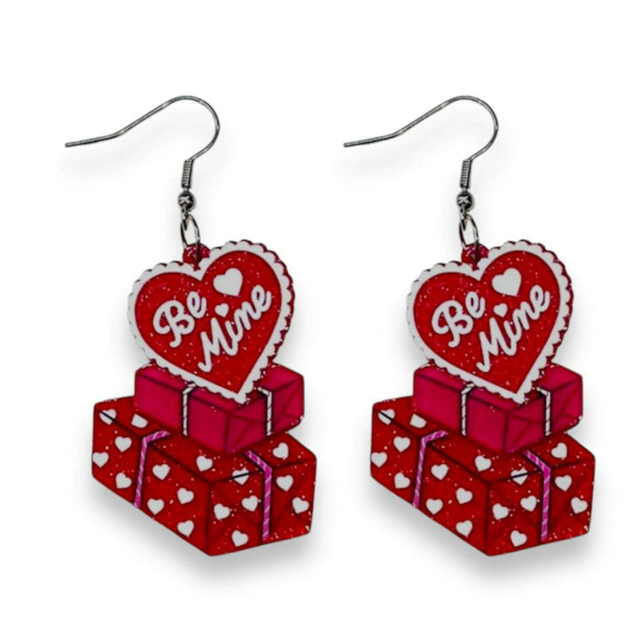 Valentine's Happy Mail Earrings by 50's Vintage Dame x Lipstick & Chrome – view 2