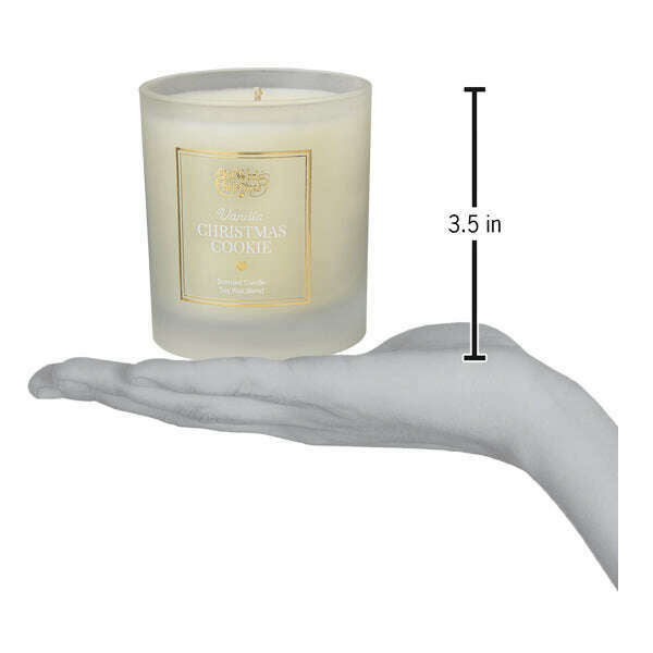 Vanilla Christmas Cookie Candle