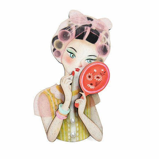 Vanity Lady Brooch by Laliblue - Quirks!