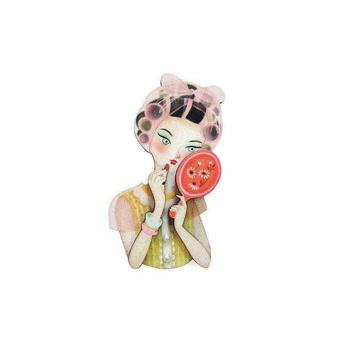 Vanity Lady Brooch by Laliblue - Quirks!