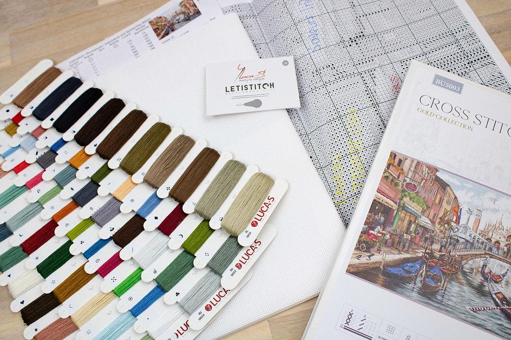 Venice BU5003L Counted Cross-Stitch Kit
