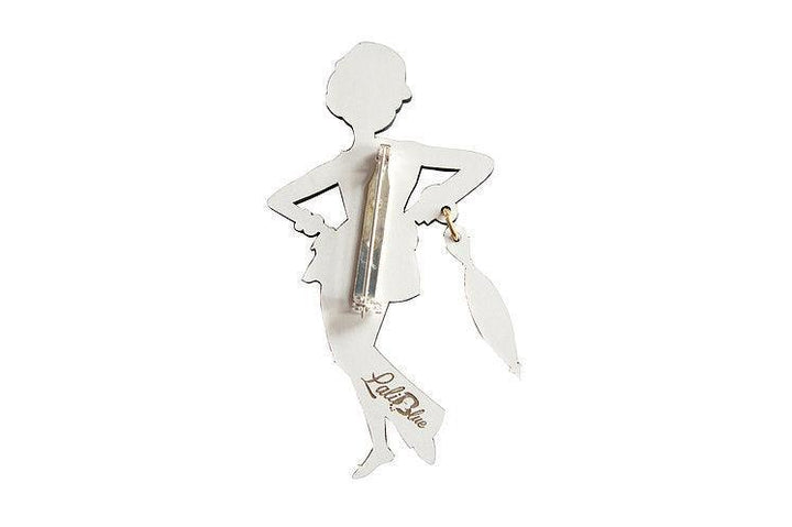 Victor Victoria Halloween Brooch by Laliblue - Quirks!