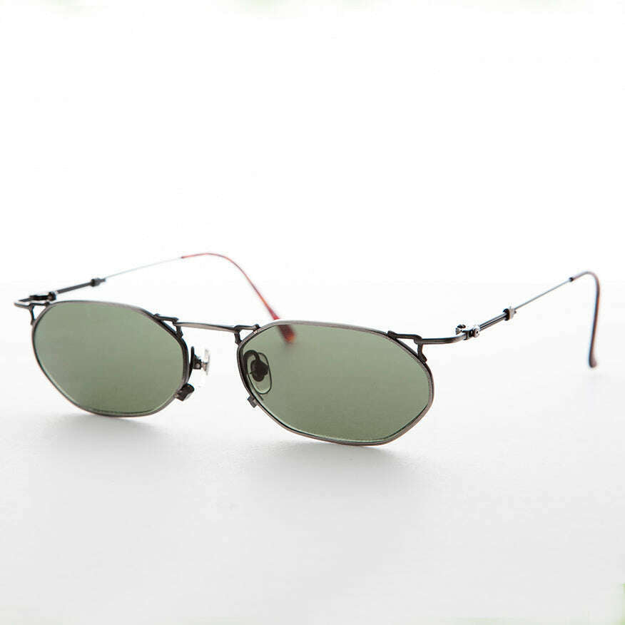 Victorian Goth Steampunk Vintage Sunglasses - Ned