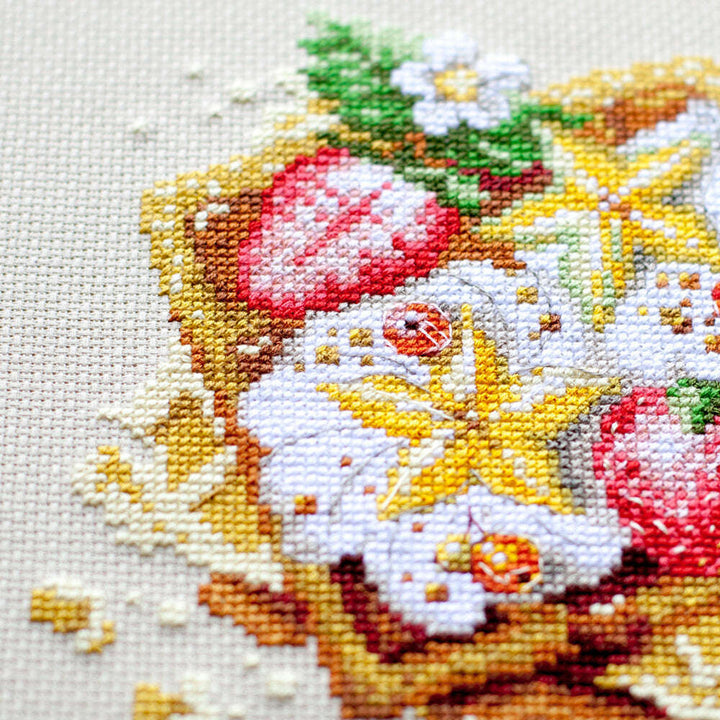 Viennese Waffles 120-091 Counted Cross-Stitch Kit