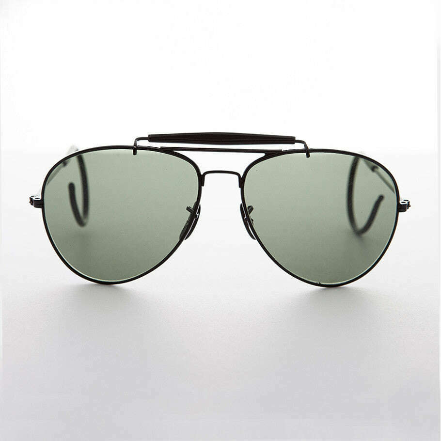 Vintage Aviator with Cable Temples  - Wolfman