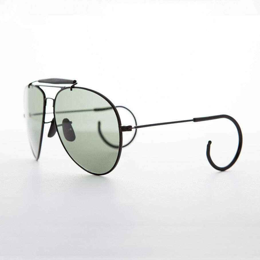 Vintage Aviator with Cable Temples  - Wolfman