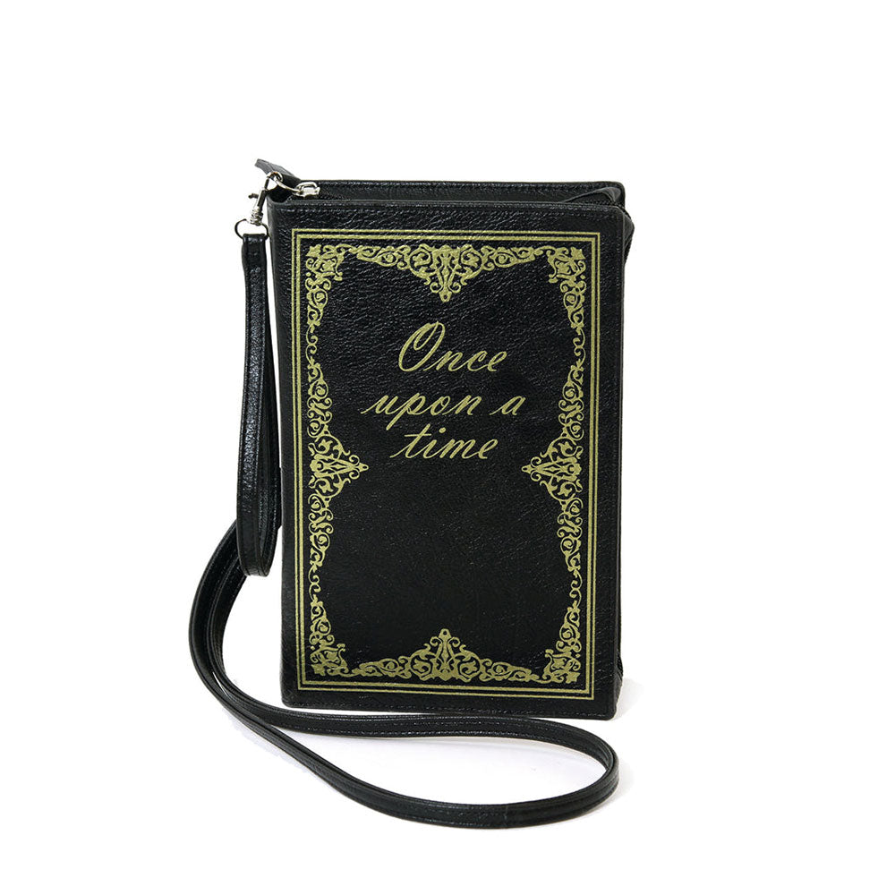 Vintage Hard Bound Story Book Clutch Shoulder Bag by Book Bags