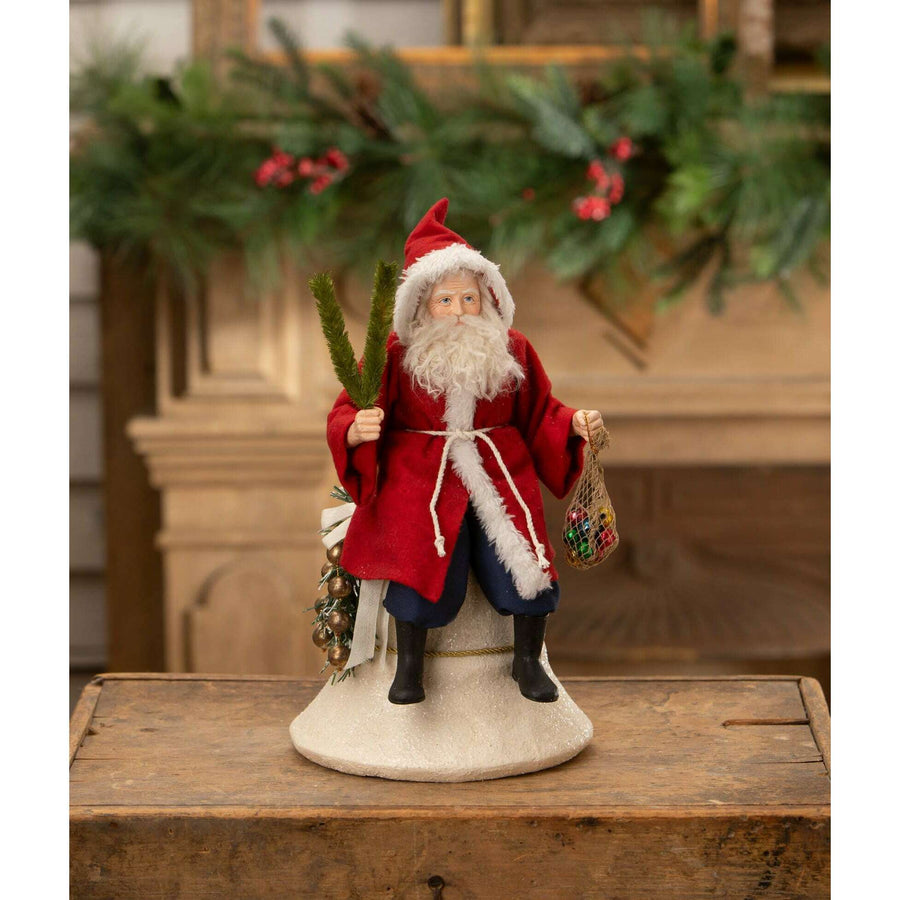 Vintage Santa on Bell by Bethany Lowe Designs, christmas decor