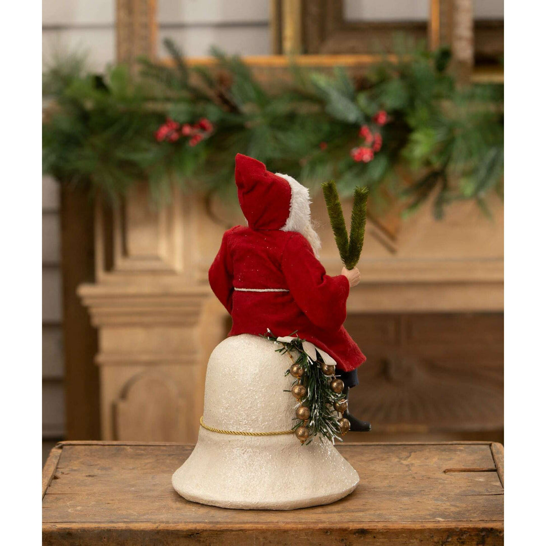 Vintage Santa on Bell by Bethany Lowe Designs, image 3