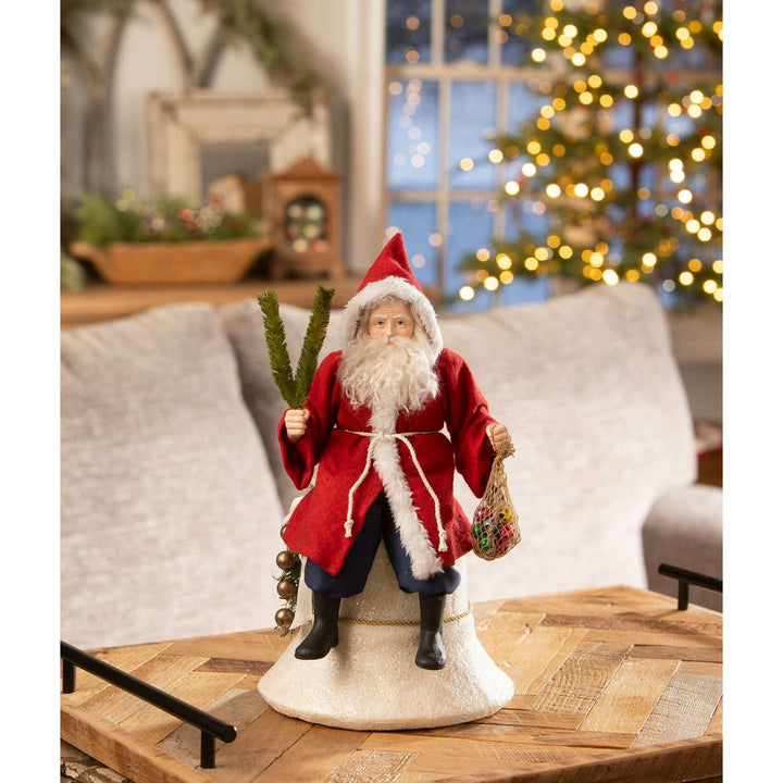 Vintage Santa on Bell by Bethany Lowe Designs, image 4