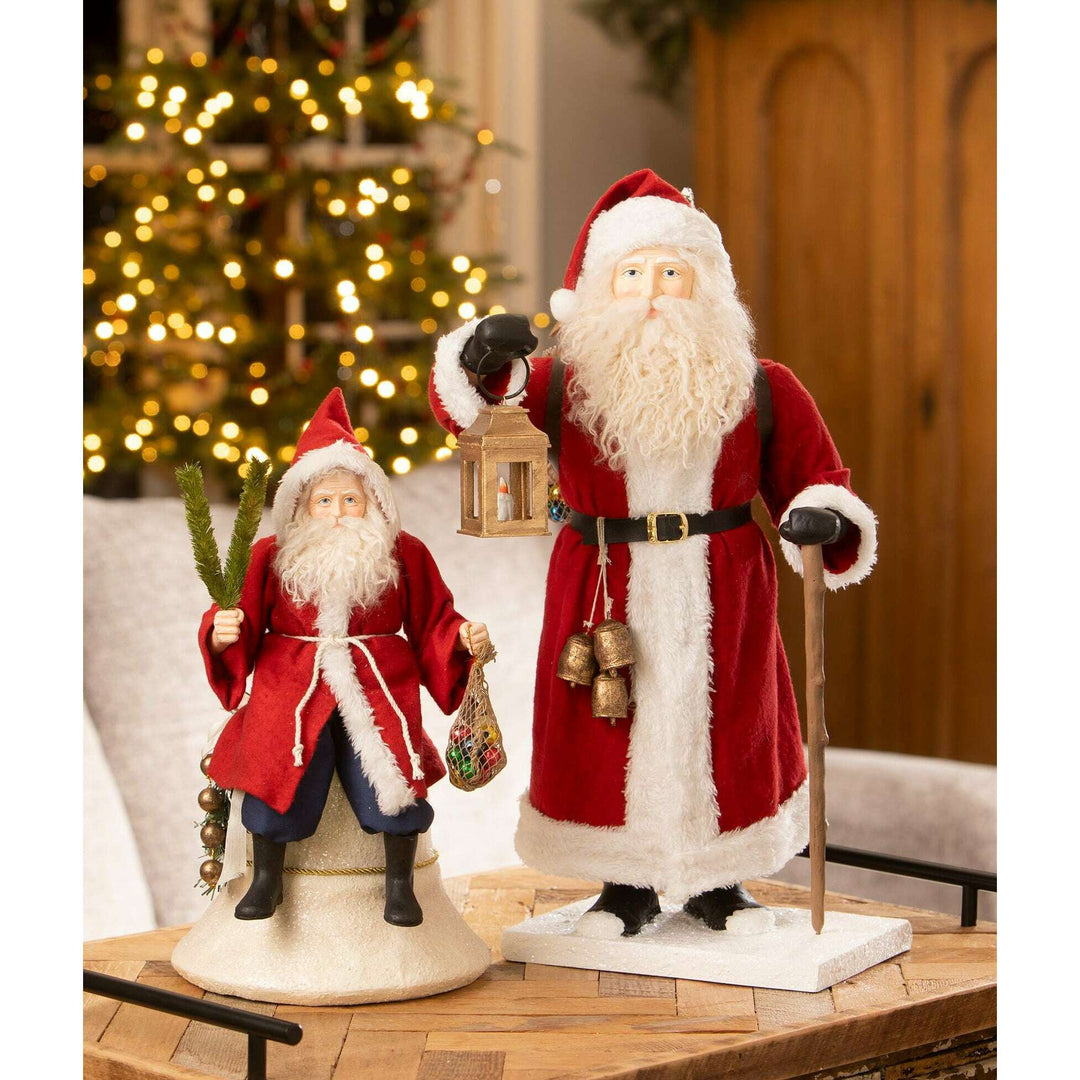 Vintage Santa on Bell by Bethany Lowe Designs, image 5