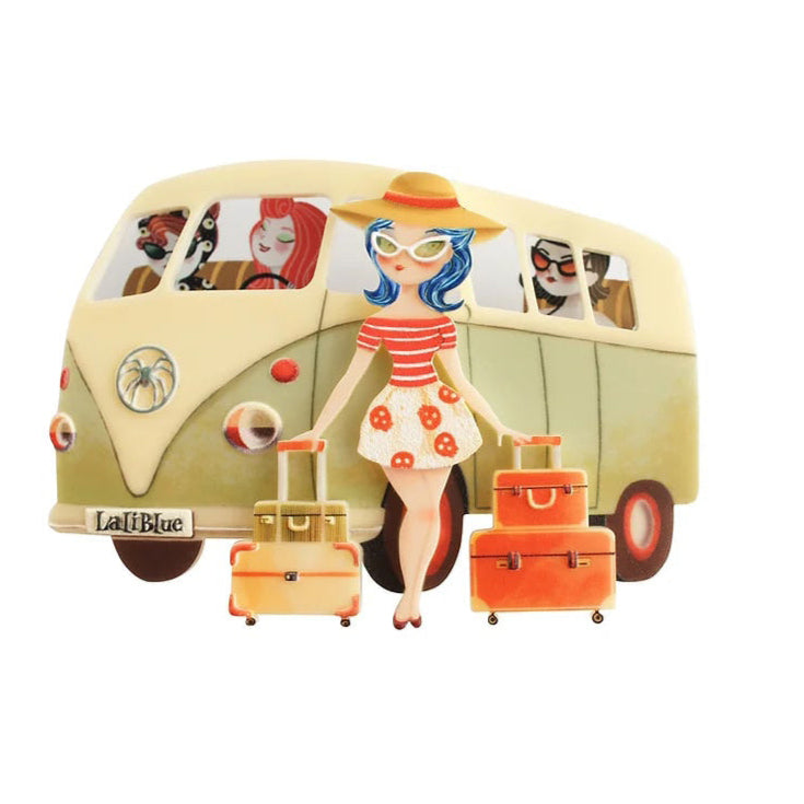 Vintage Van Brooch by LaliBlue