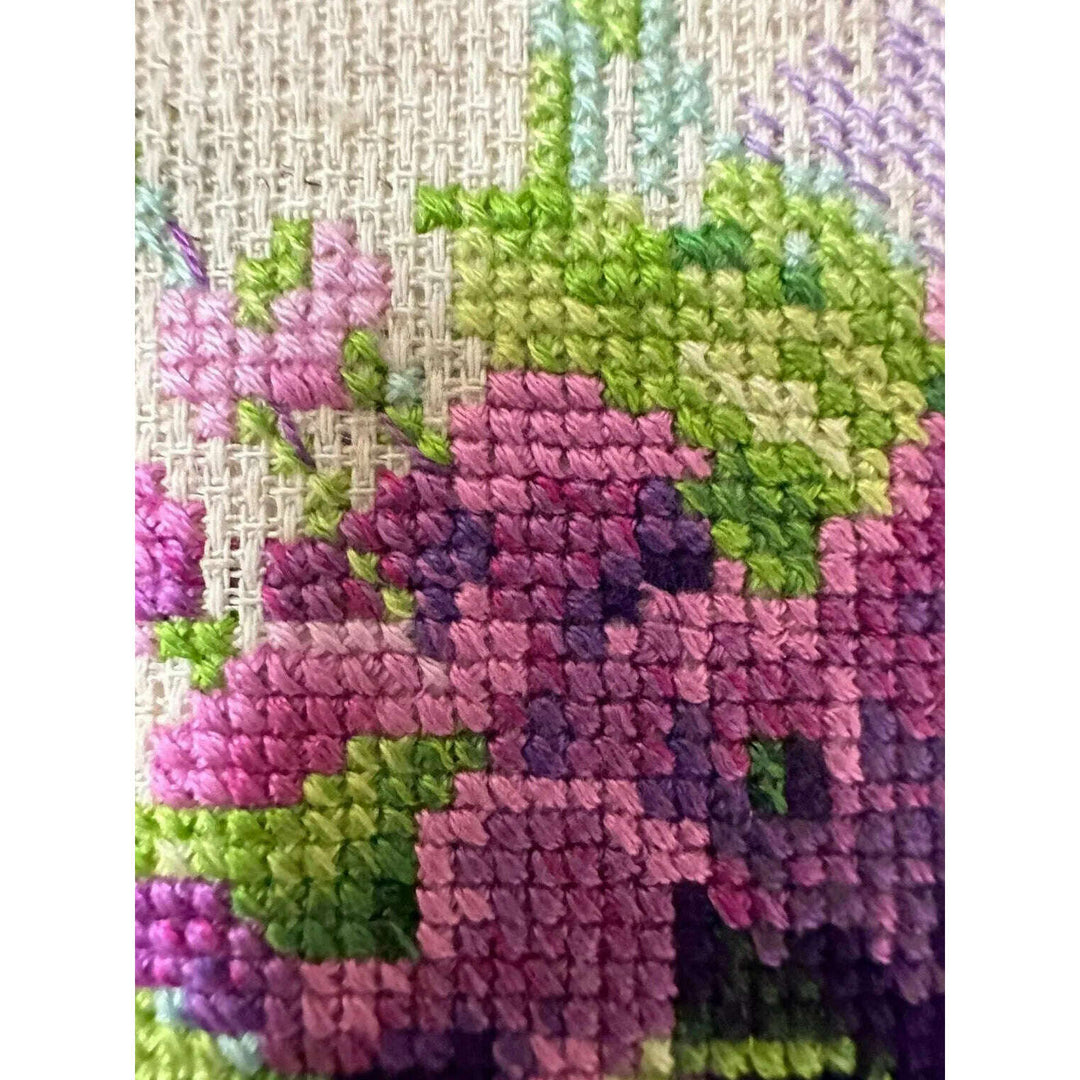 Violets in a Pot R2091 Counted Cross Stitch Kit