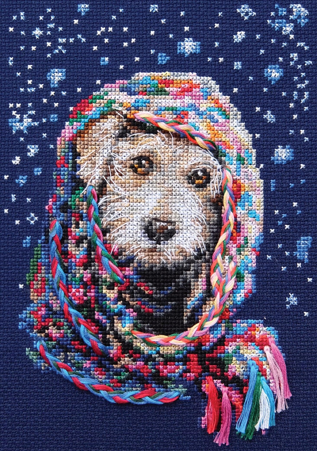 Warm and soft M702 Counted Cross Stitch Kit