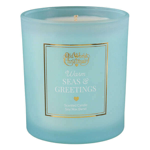 Warm Seas & Greetings Candle