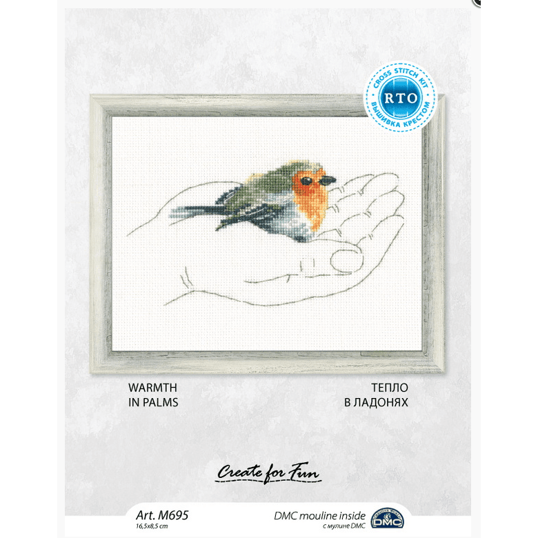 Warmth in palms M695 Counted Cross Stitch Kit