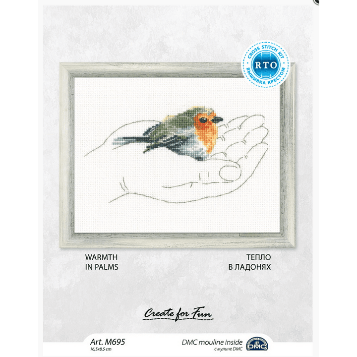 Warmth in palms M695 Counted Cross Stitch Kit