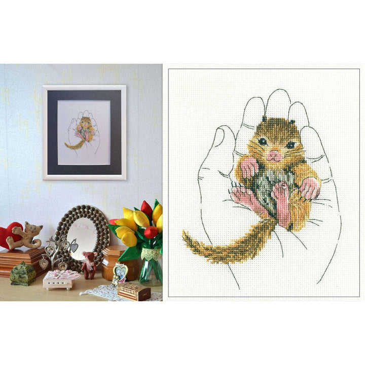 Warmth in palms M696 Counted Cross Stitch Kit