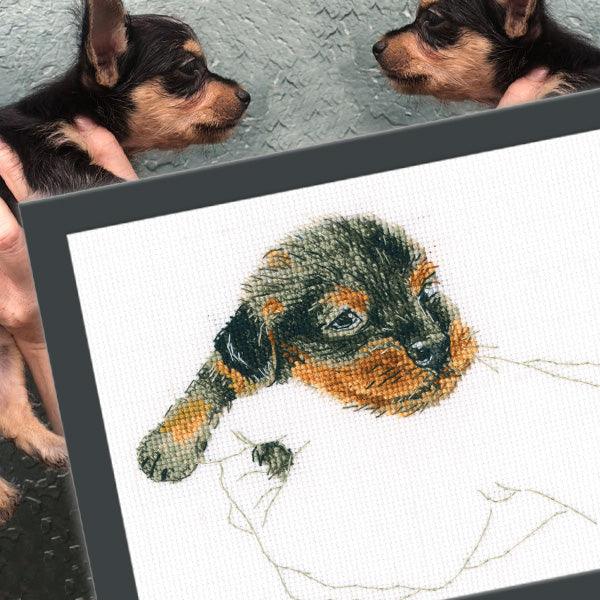 Warmth in palms M818 Counted Cross Stitch Kit